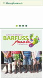 Mobile Screenshot of barfusspark-schwackendorf.de